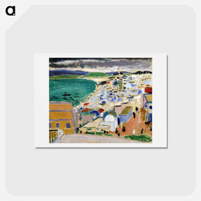 アートポストカード-The Bay of Tangier - アンリ マティス Postcard.
