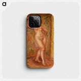 Nude with Castanets - Pierre Auguste Renoir Phone Case.