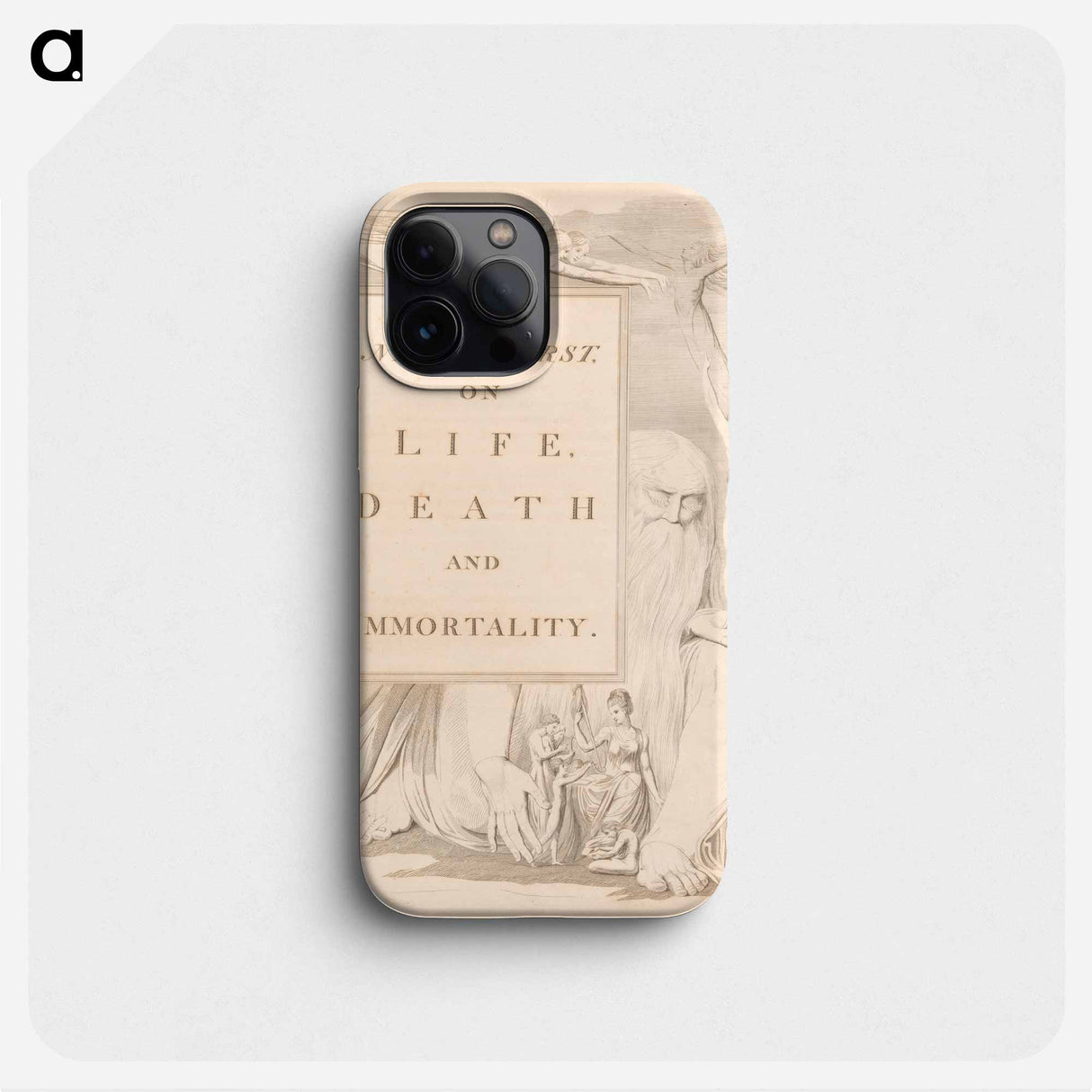 The Complaint and the Consolation; or Night Thoughts - ウィリアム ブレイク Phone Case.