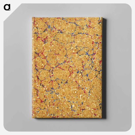 アートパネル-Decorative Paper from Charles XII, an Incapacitated Poem
 - 大英図書館 Canvas.