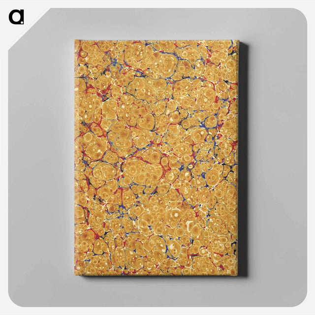 アートパネル-Decorative Paper from Charles XII, an Incapacitated Poem
 - 大英図書館 Canvas.