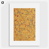 アートポスター-Decorative Paper from Charles XII, an Incapacitated Poem
 - 大英図書館 Poster.