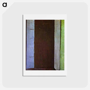 アートポストカード-French Window at Collioure - アンリ マティス Postcard.