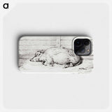 Lying pig - ジャン ベルナール Phone Case.