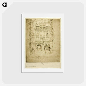 アートポストカード-The Barber Shop
 - ジョセフ ペネル Postcard.