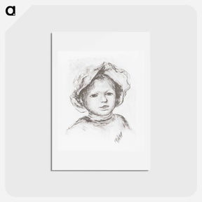 アートポストカード-Pierre Renoir - ピエール オーギュスト ルノワール Postcard.