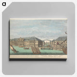 アートパネル-A View of Her Imperial Majesty's Ancient Winter Palace, & of the Canal which joyns the Moika to the Neva at St. Petersburg
 - イェール大学アートギャラリー Canvas.