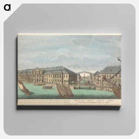 アートパネル-A View of Her Imperial Majesty's Ancient Winter Palace, & of the Canal which joyns the Moika to the Neva at St. Petersburg
 - イェール大学アートギャラリー Canvas.