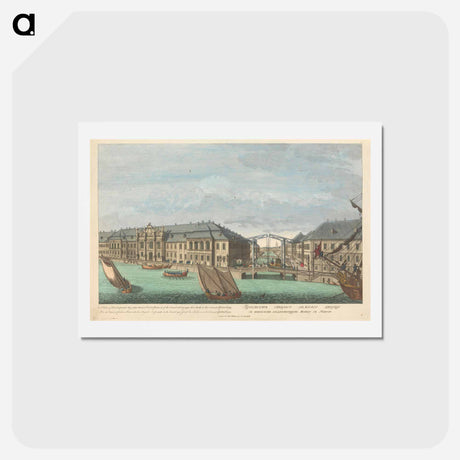 アートポストカード-A View of Her Imperial Majesty's Ancient Winter Palace, & of the Canal which joyns the Moika to the Neva at St. Petersburg
 - イェール大学アートギャラリー Postcard.