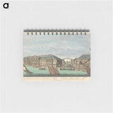アートメモ帳-A View of Her Imperial Majesty's Ancient Winter Palace, & of the Canal which joyns the Moika to the Neva at St. Petersburg
 - イェール大学アートギャラリー Memo.