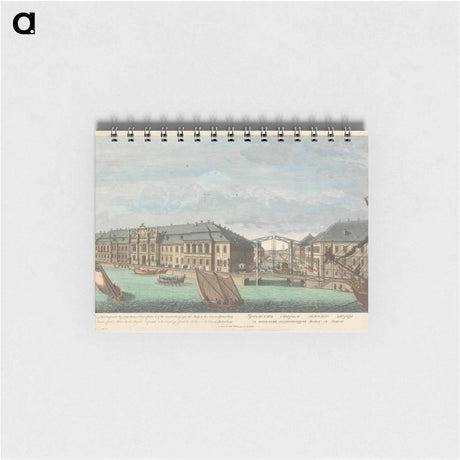 アートメモ帳-A View of Her Imperial Majesty's Ancient Winter Palace, & of the Canal which joyns the Moika to the Neva at St. Petersburg
 - イェール大学アートギャラリー Memo.