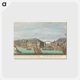 アートポストカード-A View of Her Imperial Majesty's Ancient Winter Palace, & of the Canal which joyns the Moika to the Neva at St. Petersburg
 - イェール大学アートギャラリー Postcard.