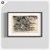Landscape with a river - アーノルド ピーター ワイズ クビンチャン Poster.