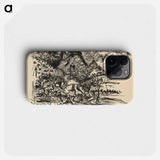 Landscape with a river - アーノルド ピーター ワイズ クビンチャン Phone Case.