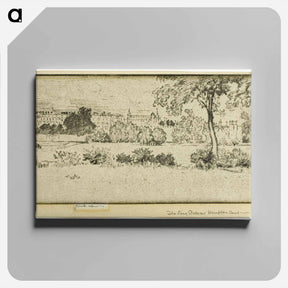 アートパネル-Hampton Court, the Long Palace
 - ジョセフ ペネル Canvas.