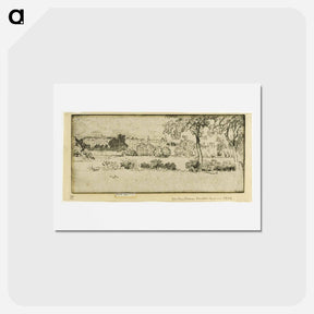 アートポストカード-Hampton Court, the Long Palace
 - ジョセフ ペネル Postcard.