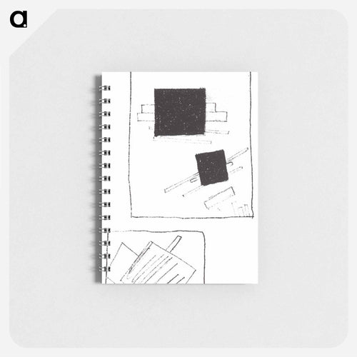 Two squares - カジミール マレーヴィチ Memo.