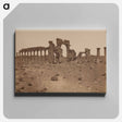 アートパネル-Palmyra: Triumphal Arch and Colonnade
 - セントルイス美術館 Canvas.