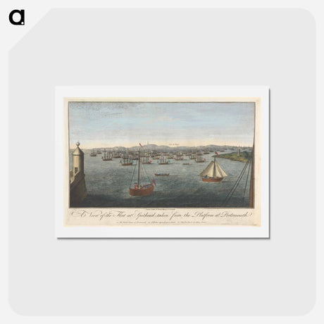 アートポストカード-A View of the Fleet at Spithead
 - イェール大学アートギャラリー Postcard.