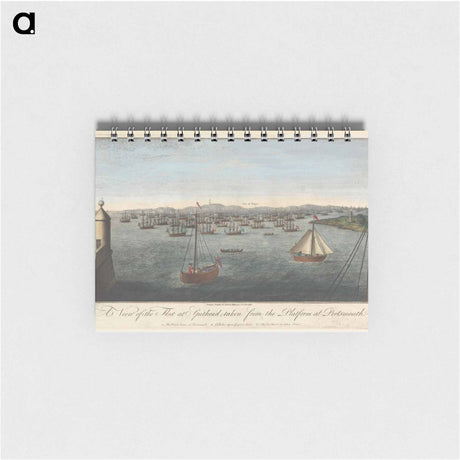 アートメモ帳-A View of the Fleet at Spithead
 - イェール大学アートギャラリー Memo.
