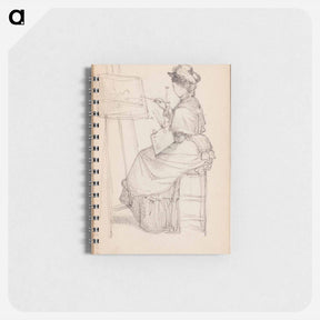 アートメモ帳-(unknown) part of a sketchbook - アルバート エーデルフェルト Memo.