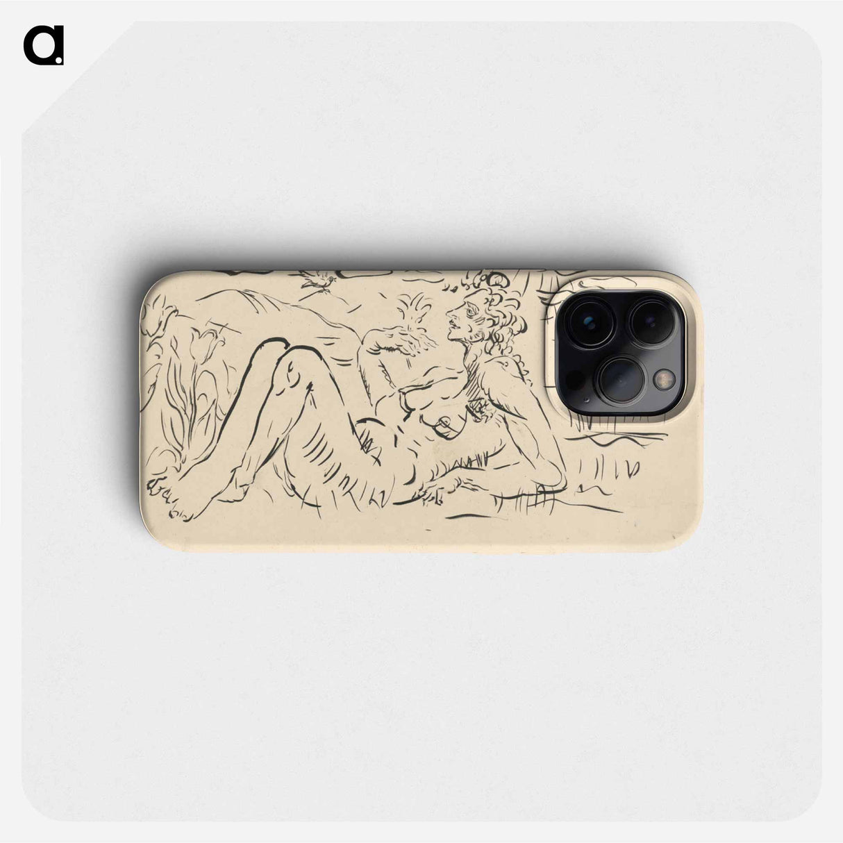 Allegory of spring - アーノルド ピーター ワイズ クビンチャン Phone Case.