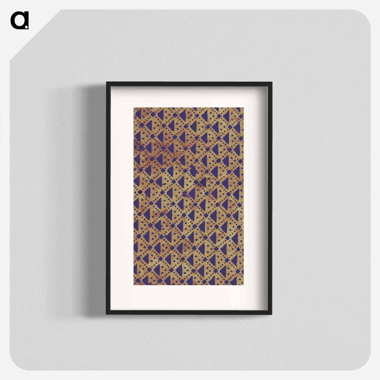 アートポスター-Decorative Paper from Rym Journaal der ontmoetingen van alle het scheepsvolk
 - 大英図書館 Poster.