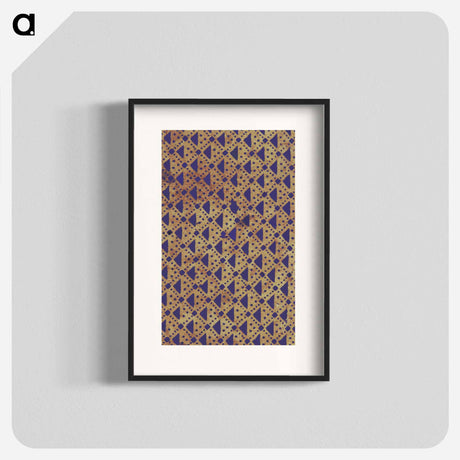 アートポスター-Decorative Paper from Rym Journaal der ontmoetingen van alle het scheepsvolk
 - 大英図書館 Poster.