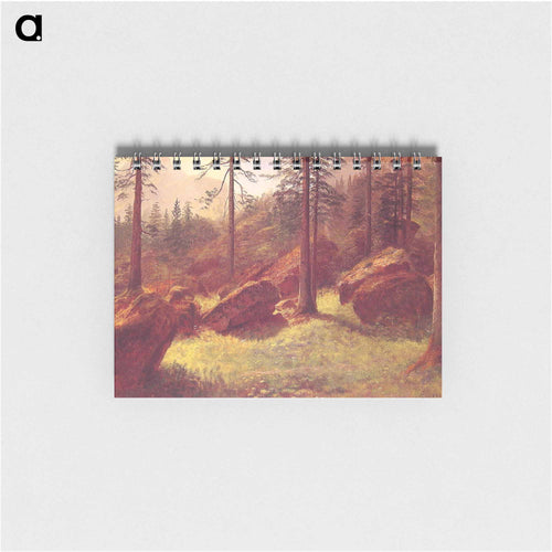 Wooded Landscape - アルバート ビアスタット Memo.