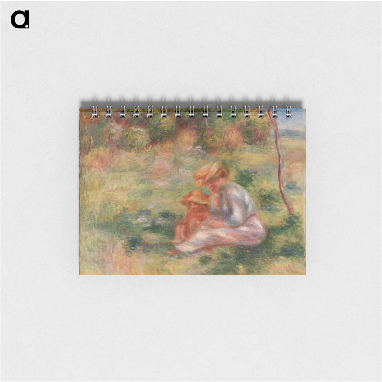 アートメモ帳-Woman and Child in the Grass
 - バーンズ・コレクション Memo.