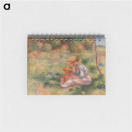 アートメモ帳-Woman and Child in the Grass
 - バーンズ・コレクション Memo.
