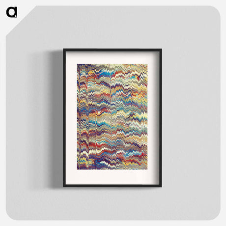 アートポスター-Decorative Paper from The Dumb Lady
 - 大英図書館 Poster.