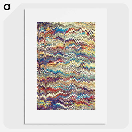 アートポスター-Decorative Paper from The Dumb Lady
 - 大英図書館 Poster.