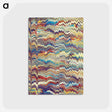 アートポストカード-Decorative Paper from The Dumb Lady
 - 大英図書館 Postcard.