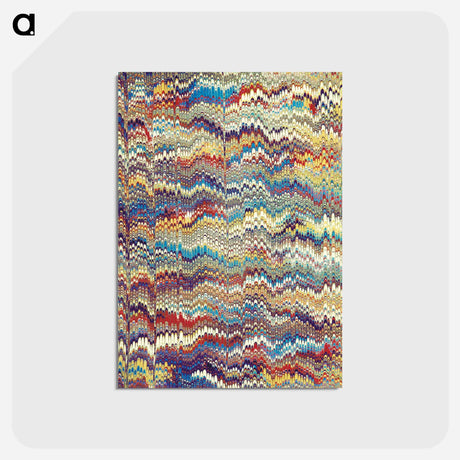 アートポストカード-Decorative Paper from The Dumb Lady
 - 大英図書館 Postcard.