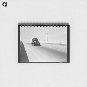 アートメモ帳-Between Tulare and Fresno - ドロテア ラング Memo.