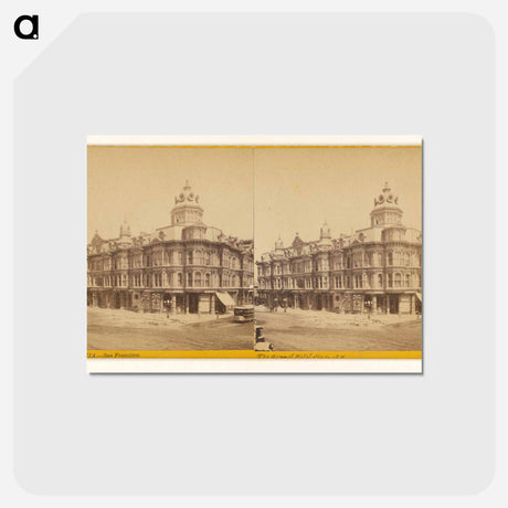 アートポストカード-The Grand Hotel from N.W.
 - エドワード マイブリッジ Postcard.