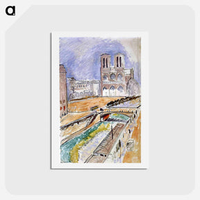 アートポストカード-Notre Dame - アンリ マティス Postcard.