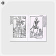 アートポストカード-Muscles and Bones
 - 国立医学図書館 Postcard.
