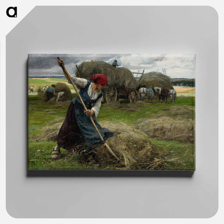 アートパネル-Haying Scene
 - セントルイス美術館 Canvas.
