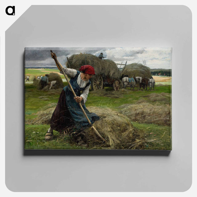 アートパネル-Haying Scene
 - セントルイス美術館 Canvas.