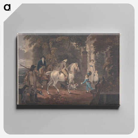 アートパネル-Racing: The Return from Coursing
 - イェール大学アートギャラリー Canvas.