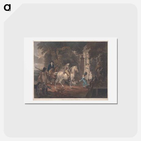 アートポストカード-Racing: The Return from Coursing
 - イェール大学アートギャラリー Postcard.