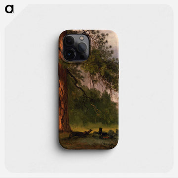 Yosemite Camp Kitchen - アルバート ビアスタット Phone Case.