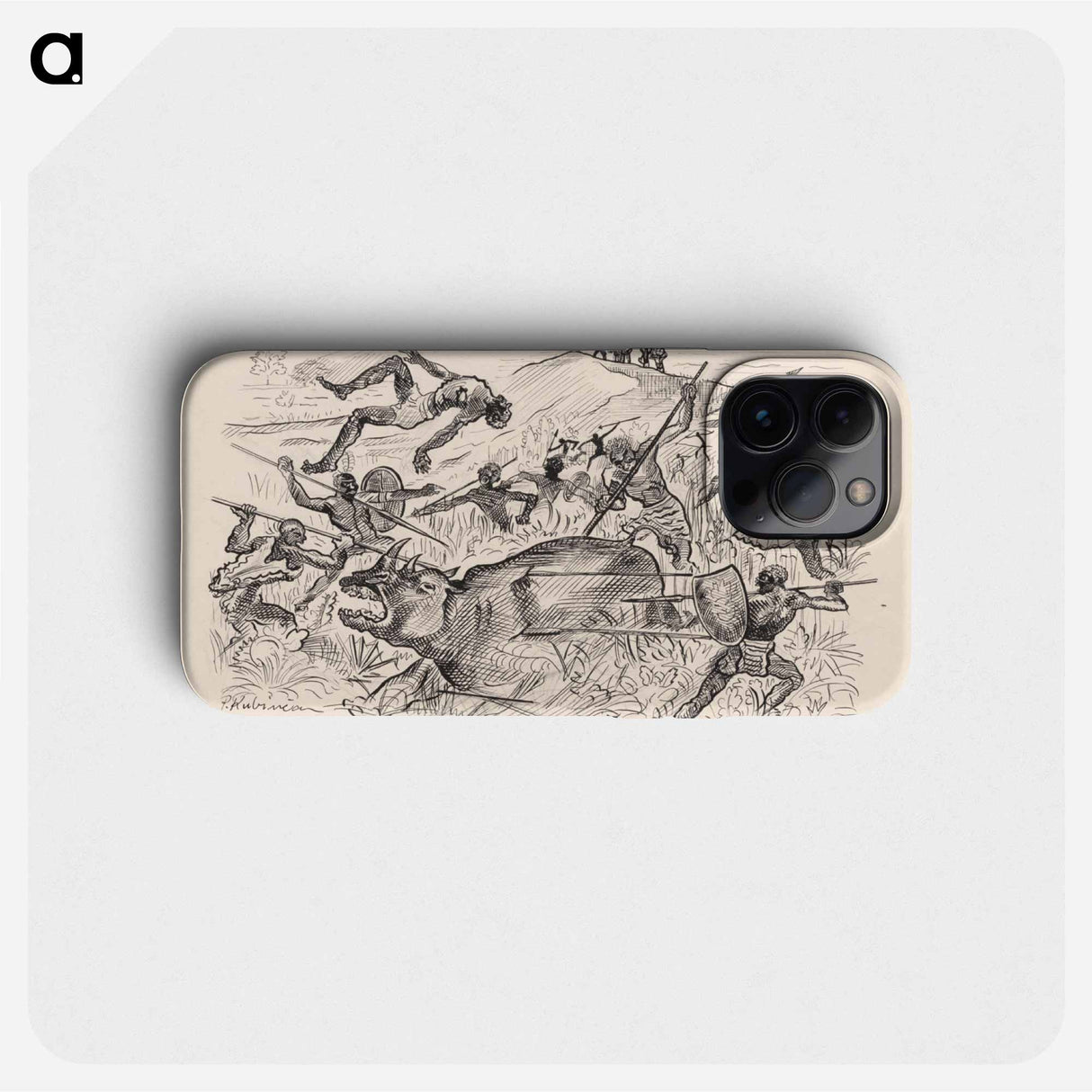 Stories in wilderness - 5 - アーノルド ピーター ワイズ クビンチャン Phone Case.