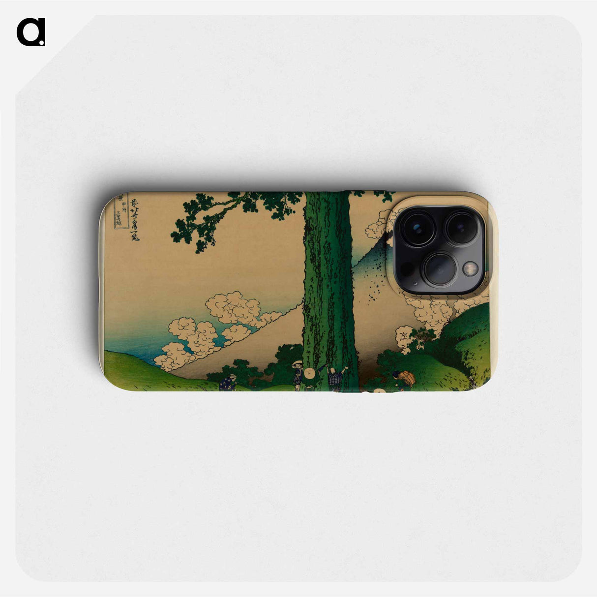 Mishima Pass in Kai Province - 葛飾 北斎 Phone Case.