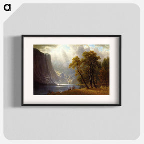アートポスター-Yosemite Valley - アルバート ビアスタット Poster.