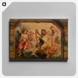 アートパネル-King David Playing the Harp
 - バーンズ・コレクション Canvas.