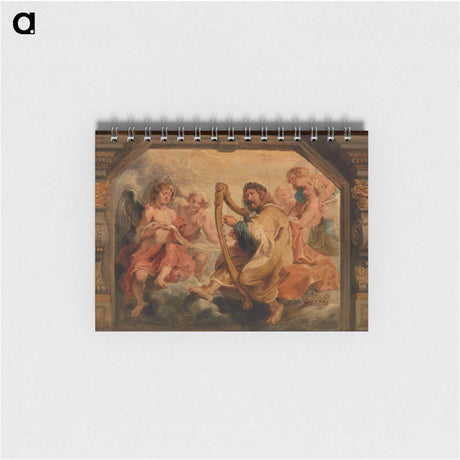 アートメモ帳-King David Playing the Harp
 - バーンズ・コレクション Memo.