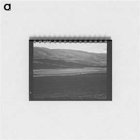 アートメモ帳-Newly-plowed fields on land belonging to member of Ola self-help sawmill co-op - ドロテア ラング Memo.